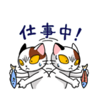 眉間猫（個別スタンプ：32）