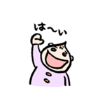 ドタバタ赤ちゃんスタンプ（個別スタンプ：25）