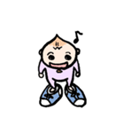 ドタバタ赤ちゃんスタンプ（個別スタンプ：36）