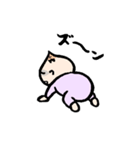 ドタバタ赤ちゃんスタンプ（個別スタンプ：37）