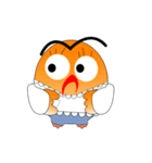 縁起の良いふくろう家族（個別スタンプ：1）