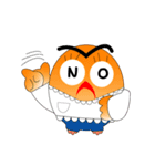 縁起の良いふくろう家族（個別スタンプ：5）