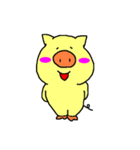 おつかれ子豚（個別スタンプ：1）
