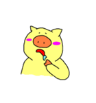 おつかれ子豚（個別スタンプ：4）