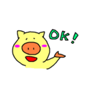 おつかれ子豚（個別スタンプ：11）