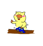 おつかれ子豚（個別スタンプ：19）