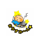 ふっちゃんとわさびの愉快な日常（個別スタンプ：4）
