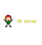 Esperanto 8bit（個別スタンプ：36）