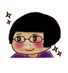 おかっぱちゃん（個別スタンプ：2）