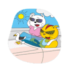 Alfred the cat.（個別スタンプ：11）