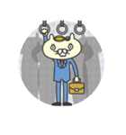 ねこリーマン（個別スタンプ：37）