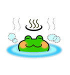 豆蛙のお茶目な日常（個別スタンプ：24）