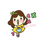 Smiling girl（個別スタンプ：25）