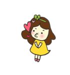 Smiling girl（個別スタンプ：30）