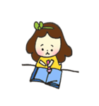 Smiling girl（個別スタンプ：34）