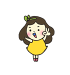 Smiling girl（個別スタンプ：38）