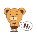 Brown Bear（個別スタンプ：1）