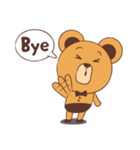 Brown Bear（個別スタンプ：2）