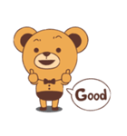 Brown Bear（個別スタンプ：8）