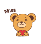 Brown Bear（個別スタンプ：19）