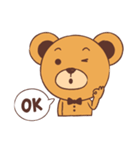 Brown Bear（個別スタンプ：22）