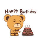 Brown Bear（個別スタンプ：37）