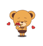 Brown Bear（個別スタンプ：40）