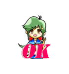 イケにゃん（個別スタンプ：4）