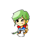 イケにゃん（個別スタンプ：40）