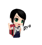 Lucky Cute Girl Vol.2 (Eng Version)（個別スタンプ：2）