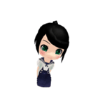 Lucky Cute Girl Vol.2 (Eng Version)（個別スタンプ：6）
