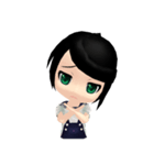 Lucky Cute Girl Vol.2 (Eng Version)（個別スタンプ：11）