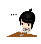 Lucky Cute Girl Vol.2 (Eng Version)（個別スタンプ：20）