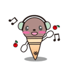 チョコレートアイスクリーム（個別スタンプ：26）