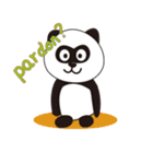 Panda's Padawo kun(English version)（個別スタンプ：3）