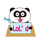 Panda's Padawo kun(English version)（個別スタンプ：10）
