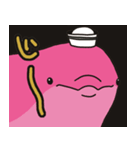 ピンクイルカくんの日常（個別スタンプ：22）