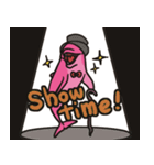 ピンクイルカくんの日常（個別スタンプ：38）