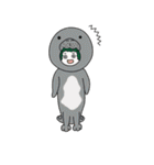 動物着ぐるみ Zooくるみ レッドリスト編（個別スタンプ：25）