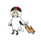 動物着ぐるみ Zooくるみ レッドリスト編（個別スタンプ：32）