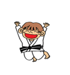 柔道少女（個別スタンプ：5）
