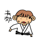 柔道少女（個別スタンプ：37）