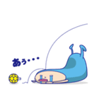 すべって、ころんで、ハンドボール部（個別スタンプ：3）