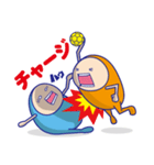 すべって、ころんで、ハンドボール部（個別スタンプ：34）