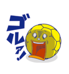 すべって、ころんで、ハンドボール部（個別スタンプ：40）