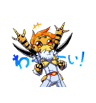 蜘蛛擬人化スタンプ（個別スタンプ：2）