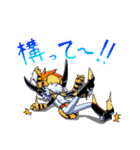 蜘蛛擬人化スタンプ（個別スタンプ：4）