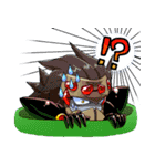 蜘蛛擬人化スタンプ（個別スタンプ：6）