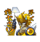 蜘蛛擬人化スタンプ（個別スタンプ：25）