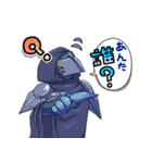 蜘蛛擬人化スタンプ（個別スタンプ：28）